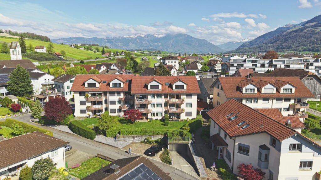 Wohnhäuser der Genossame in Wangen
